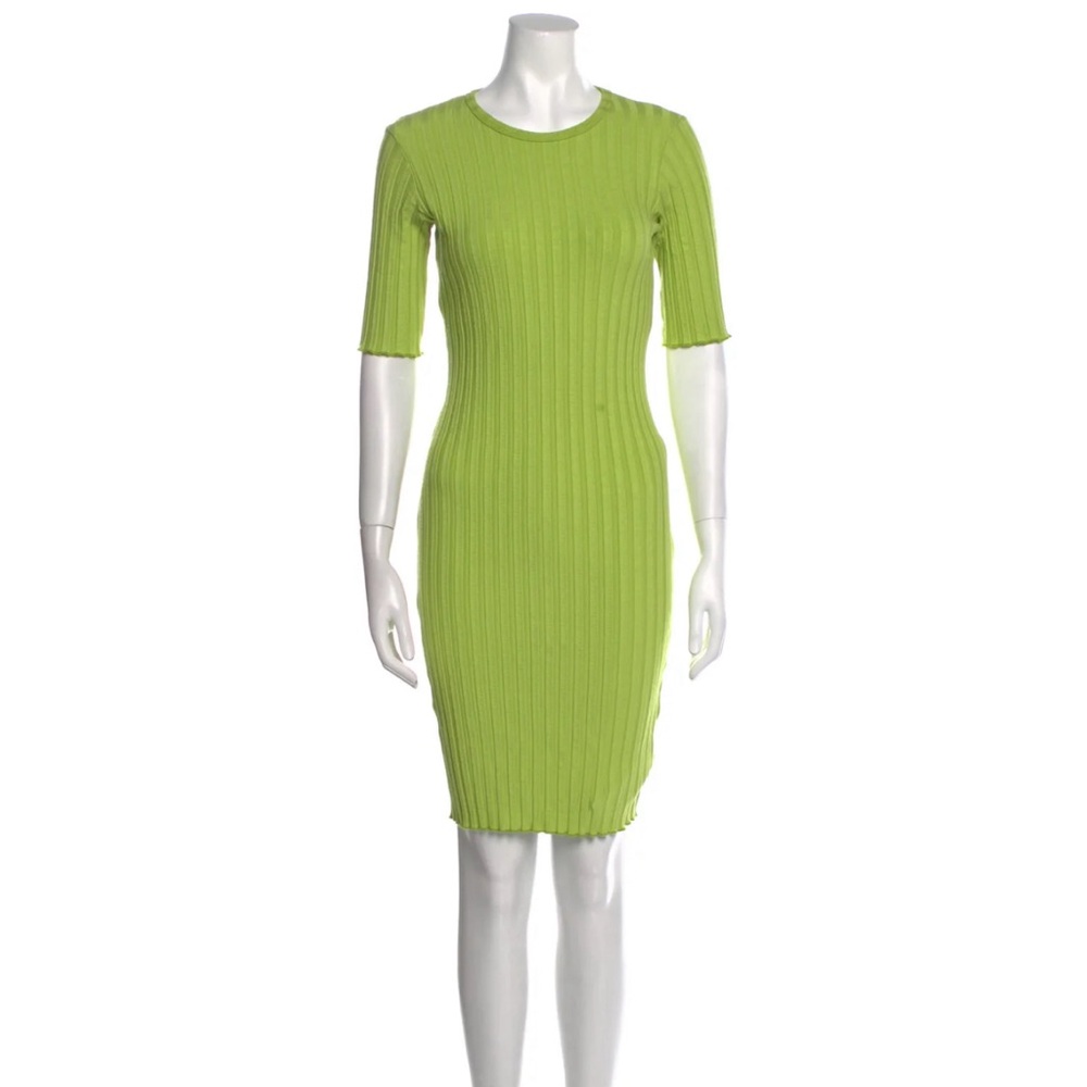 Simon Miller green rib sheath dress